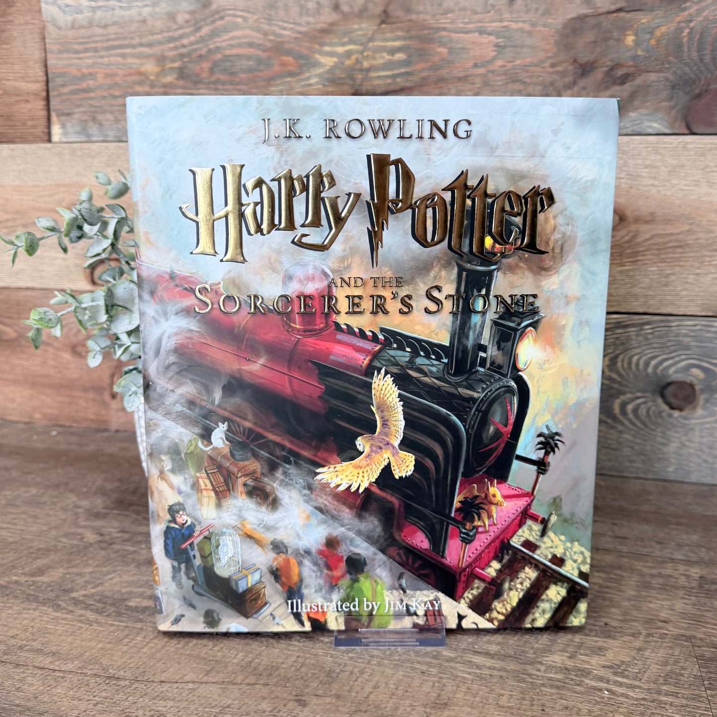 Harry Potter and the sorcerer's stone illustrated hardcover JK Rowling