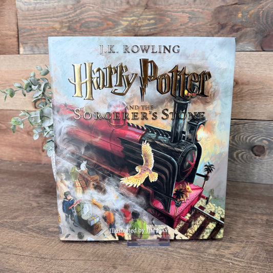 Harry Potter and the sorcerer's stone illustrated hardcover JK Rowling