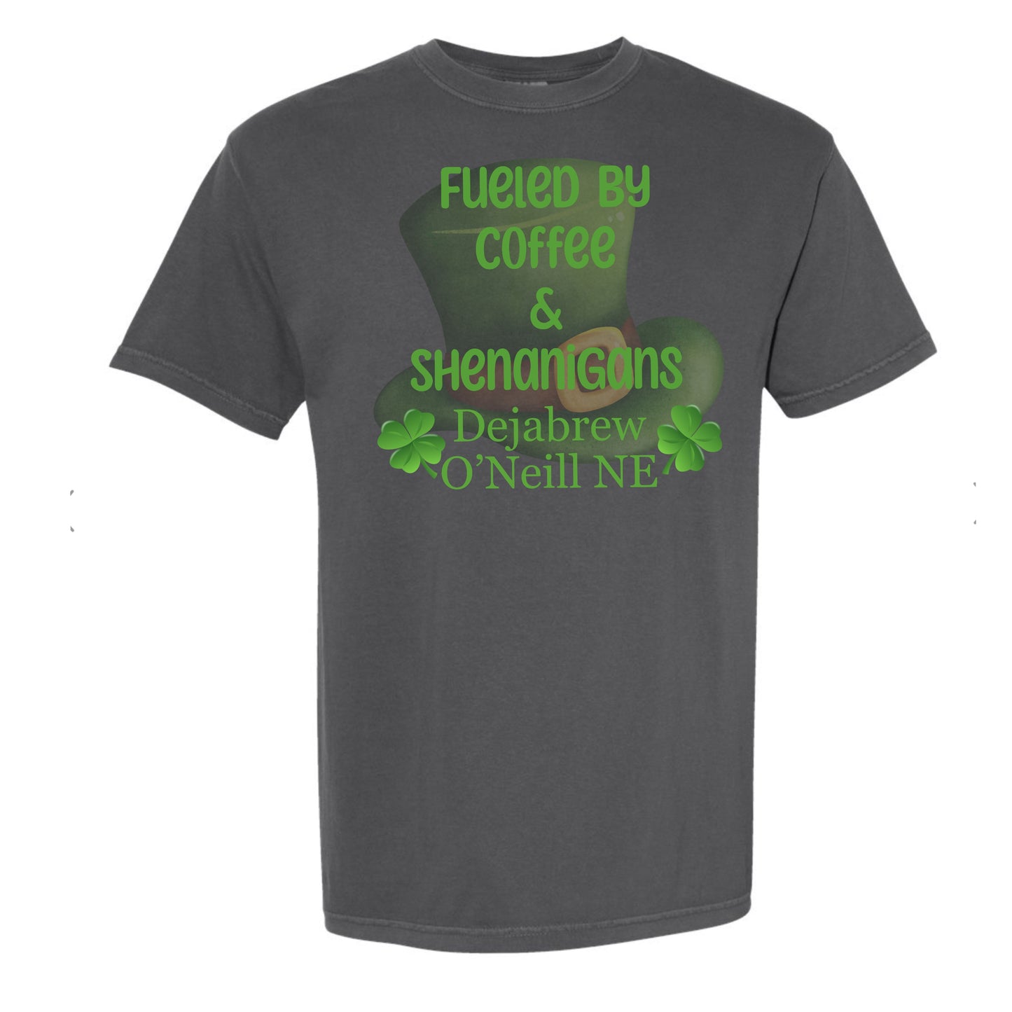 Coffee & Shenanigans Comfort Colors Graphic Tee