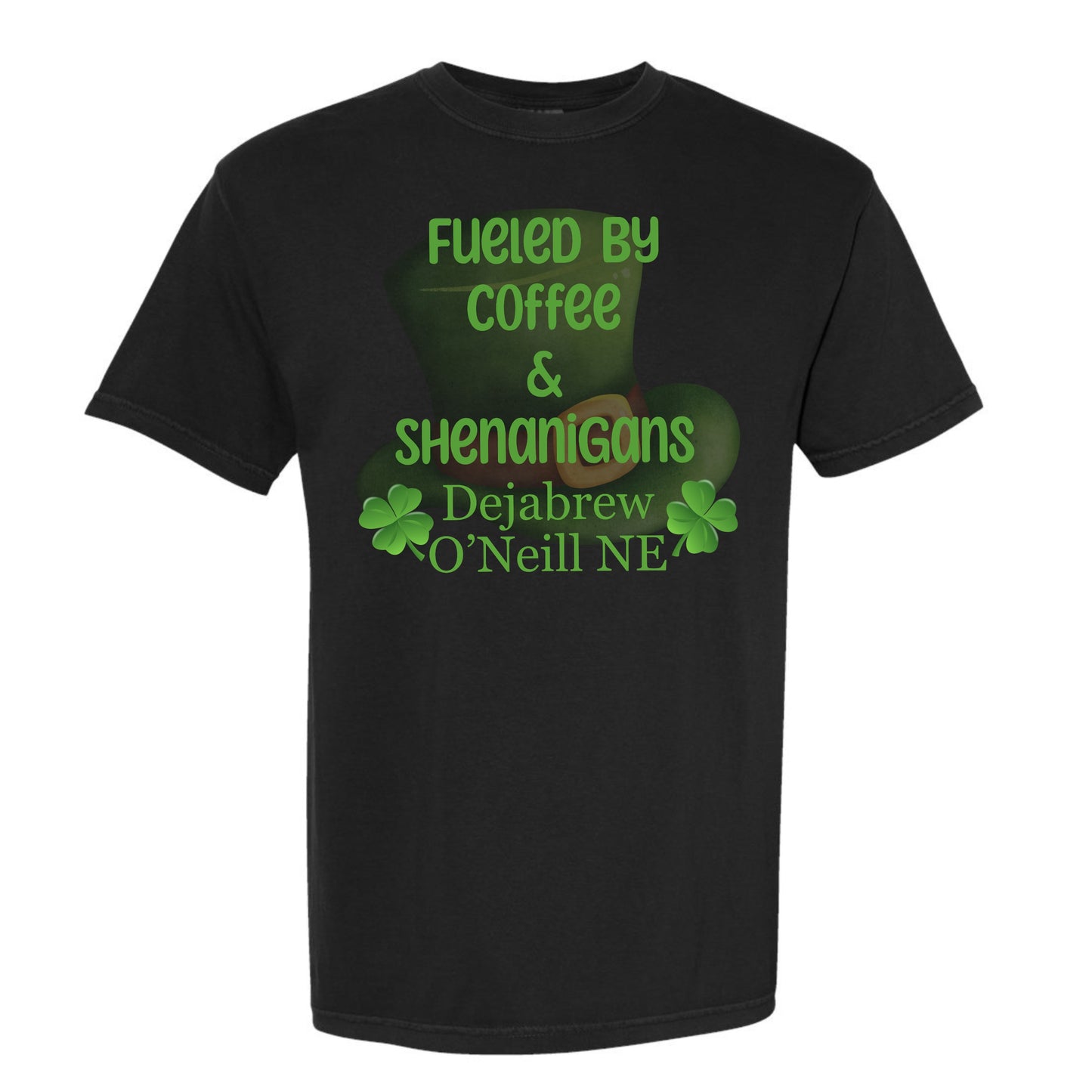 Coffee & Shenanigans Comfort Colors Graphic Tee
