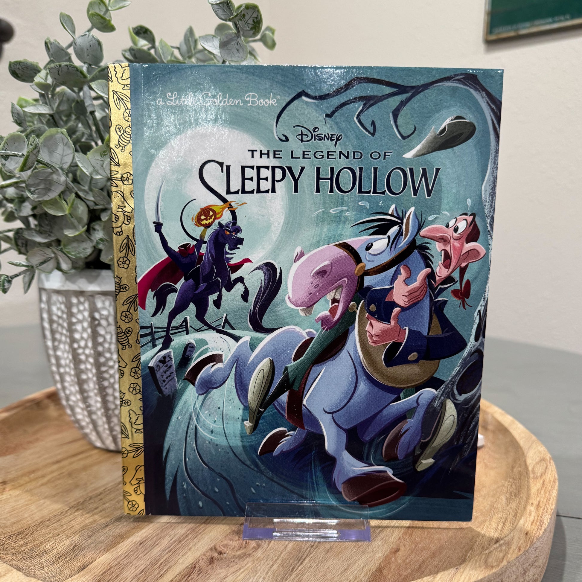 Disney The Legend of Sleepy Hollow A Little Golden Book Hardcover Book